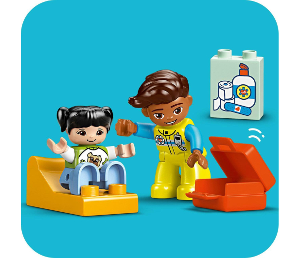 LEGO DUPLO 10447 Karetka z kierowcą - 1283653 - zdjęcie 8